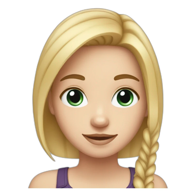 White girl that loves apple products and has 2 dogs sticker