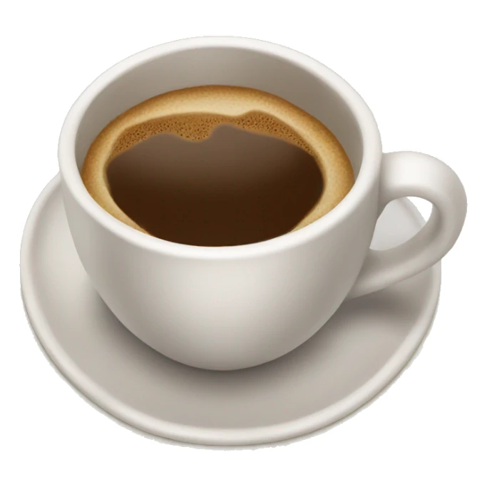 Deluxe cup of coffee sticker