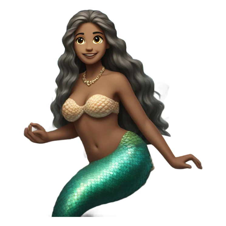 mermaid of the sea no woke sticker