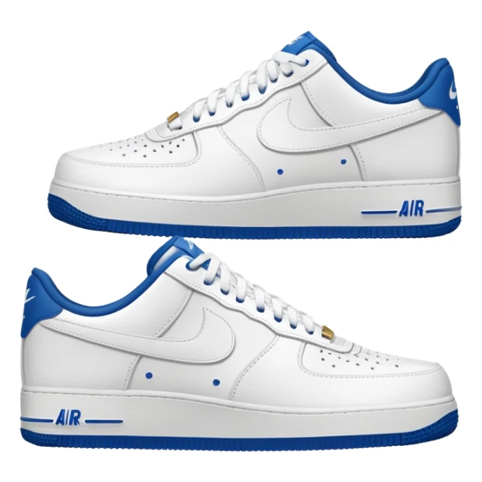 2 shoes Nike air forceemoji sticker