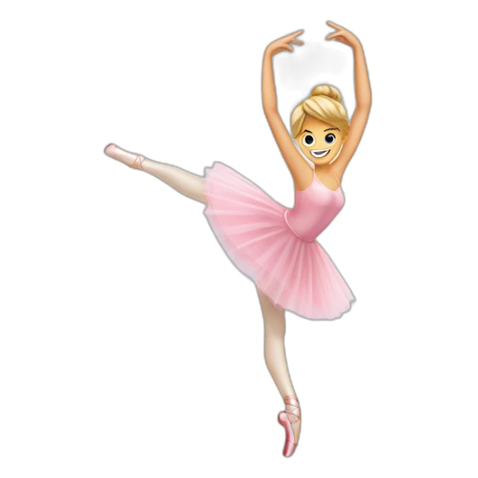 Dieter Bohlen verkleidet als ballerina sticker