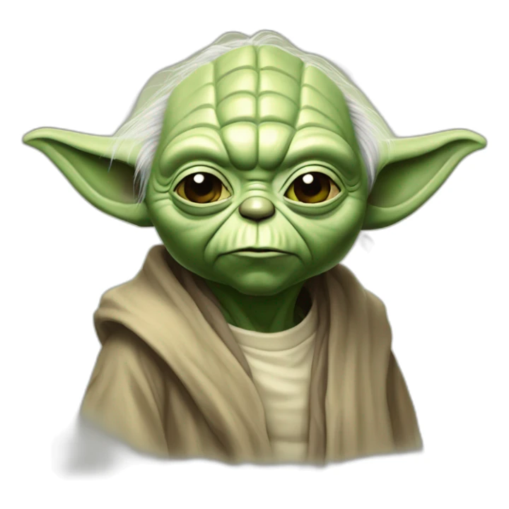 Yoda qui fume sticker