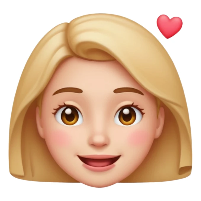 A person falling in love emoji sticker