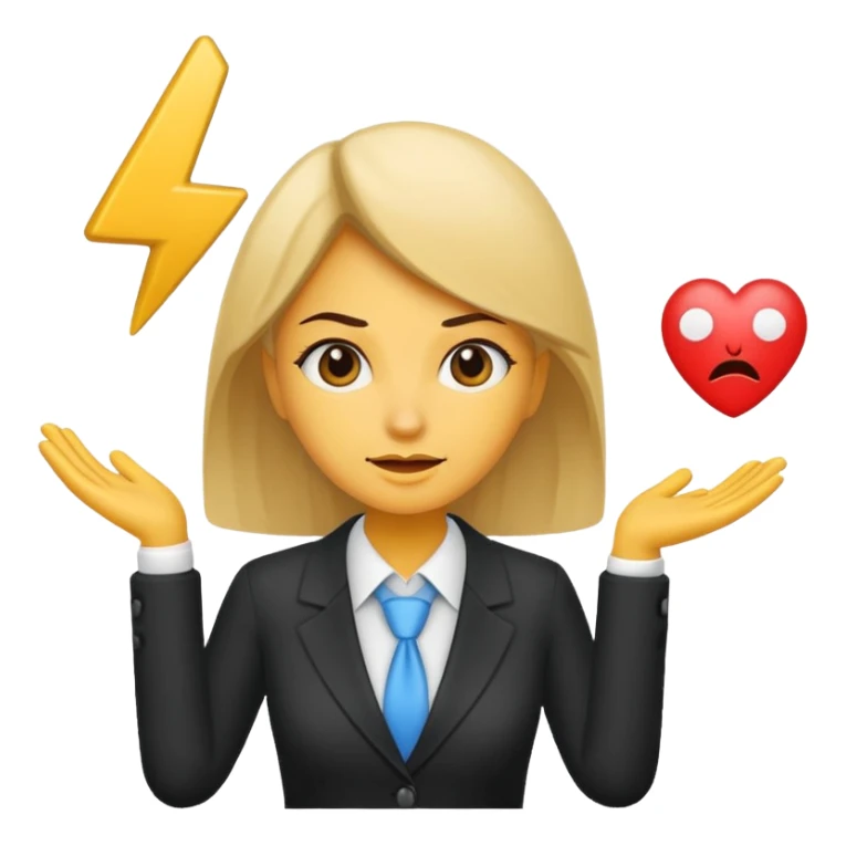 busness or skill woman emoje sticker