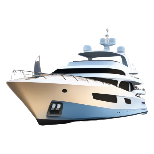 Yacht in dubai sticker