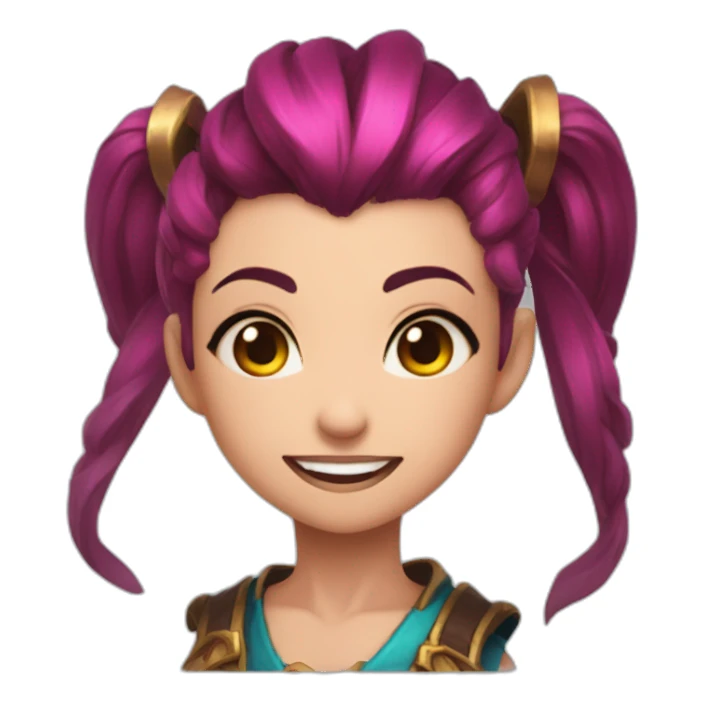 Jinx league of legend sticker