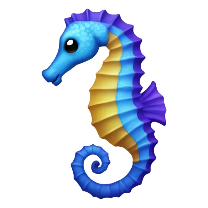 Seahorse sticker