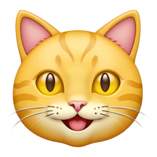 cat emoji with star eyes  sticker