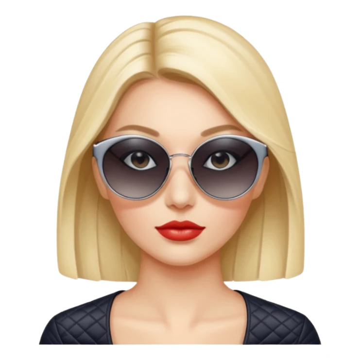 dior women wear sun glasses sticker