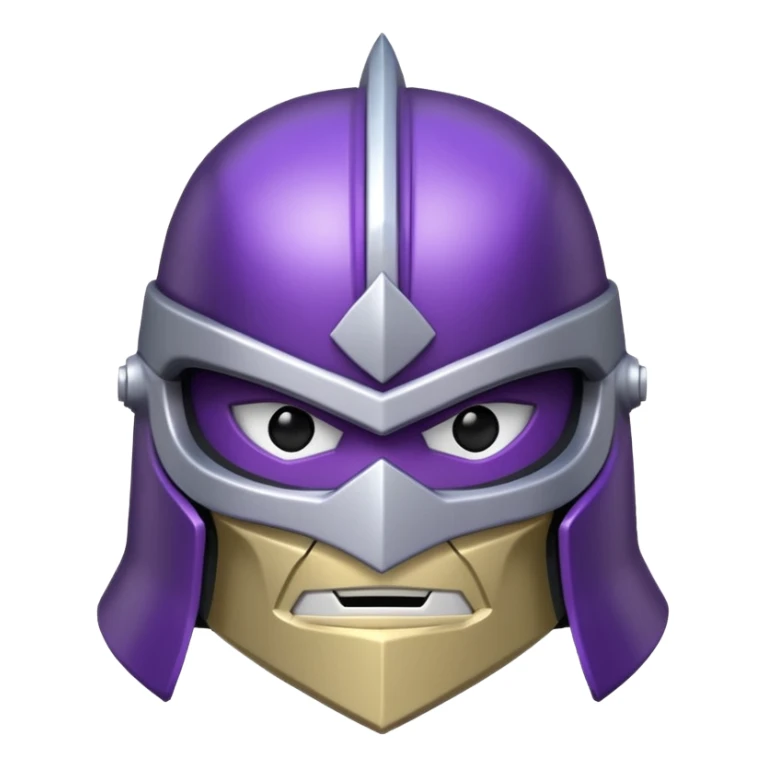 master shredder's helmet from teenage mutant ninja turtles sticker