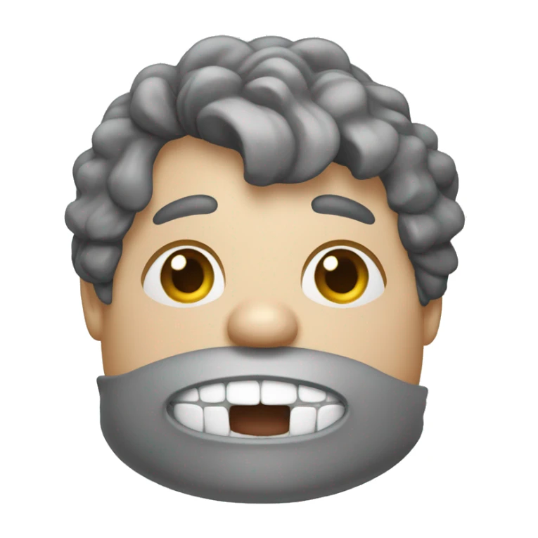 crea un dentista gordito sticker