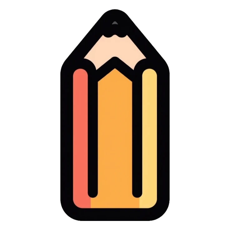 pencil sticker
