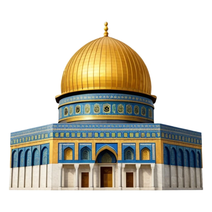 Dome of the rock, Palestine sticker