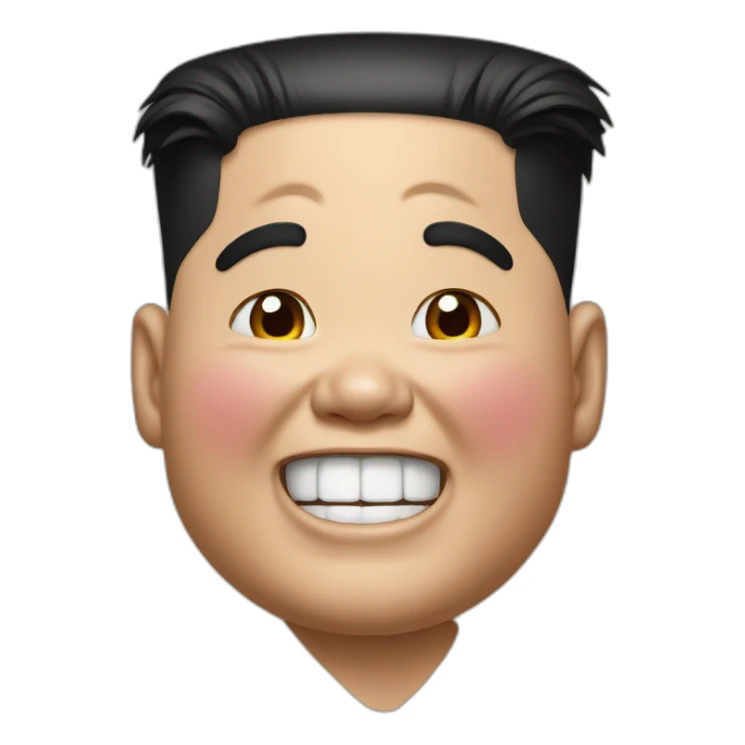 Kim jong un tears of joy sticker