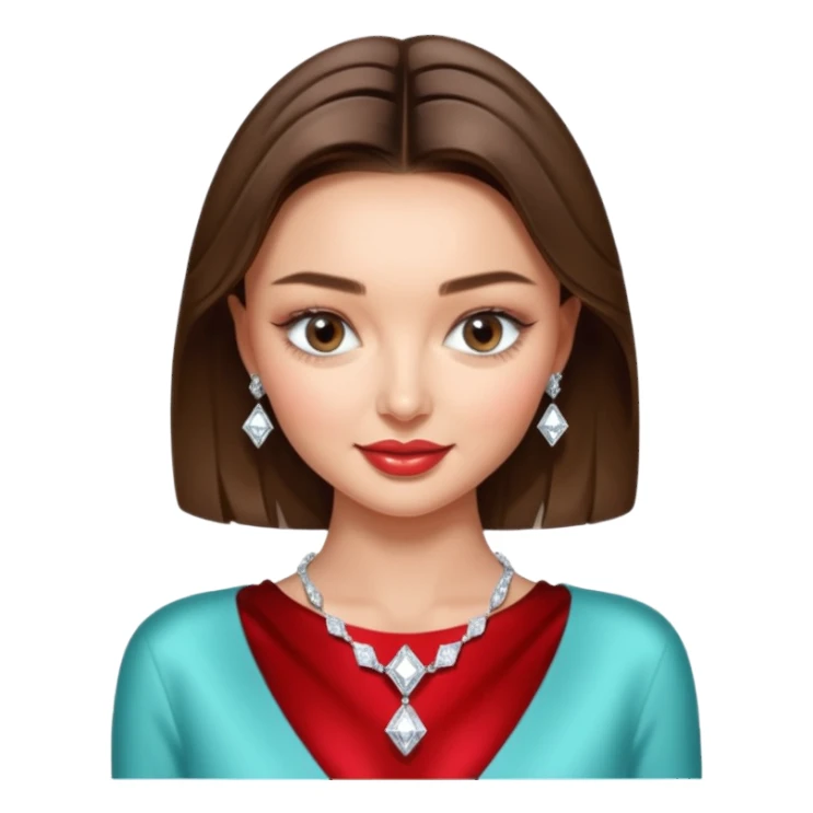 diamonds to supermodel Miranda Kerr sticker