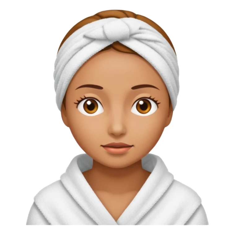 A woman who goes out in a towel.  sticker