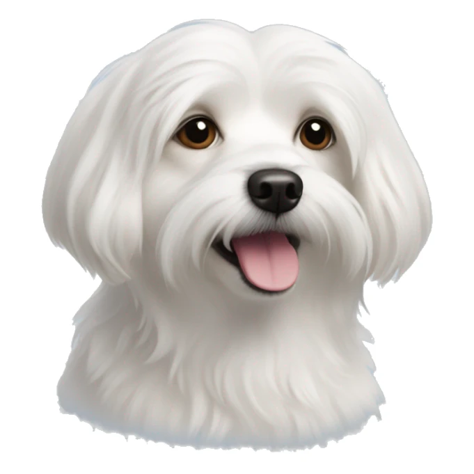 Coton de tulear and chihuahua mix sticker