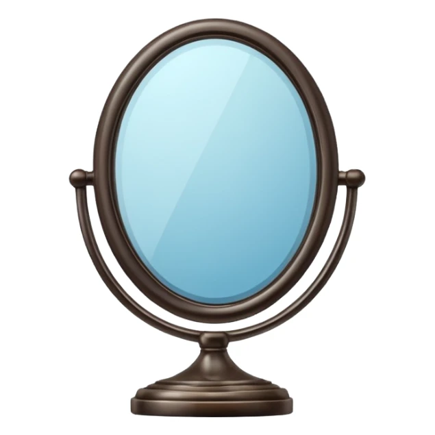 Mirror sticker
