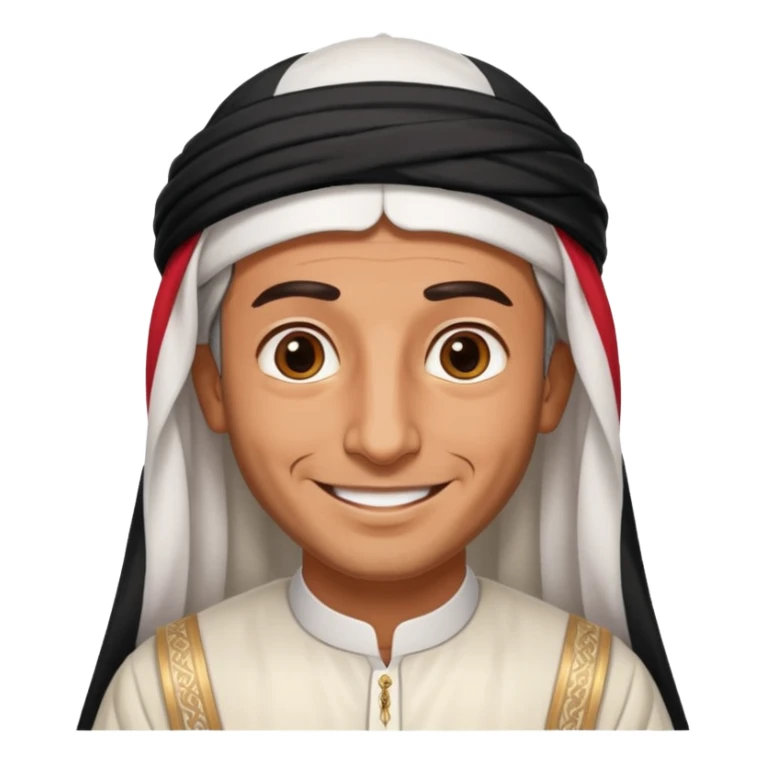 old emirates guys wearin UAE cloths sticker