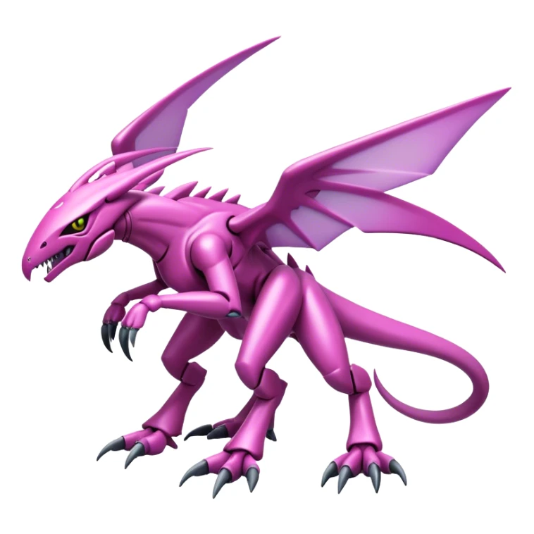  Cool Edgy Shiny Ethereal Legendary Digimon-Genesect-Palkia-hybrid full body sticker