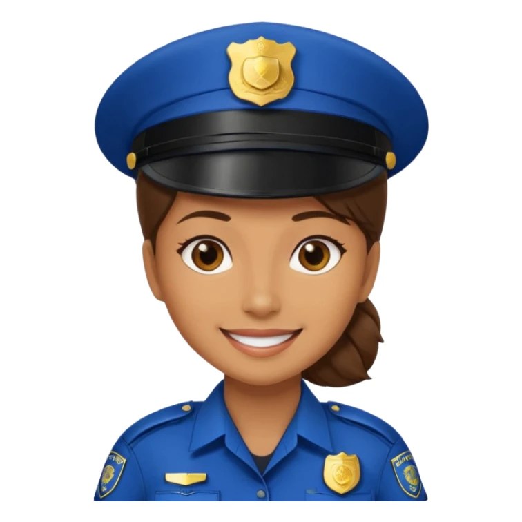 Female Police Officer sticker