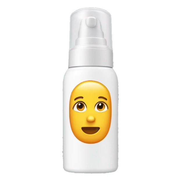 little facial sunscreen bottle isdin sticker