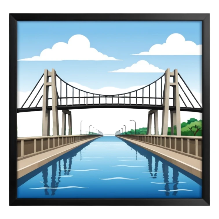 bridge maracaibo venezuela sticker