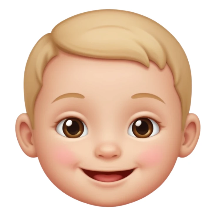 Cute emoji hii very cutie baby 😊 sticker