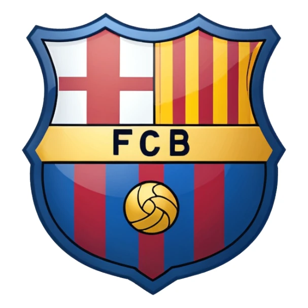 Logotipo de fc barcelona sticker
