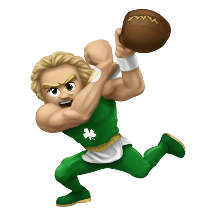 Fighting Irish defeating Nitney Lions sticker