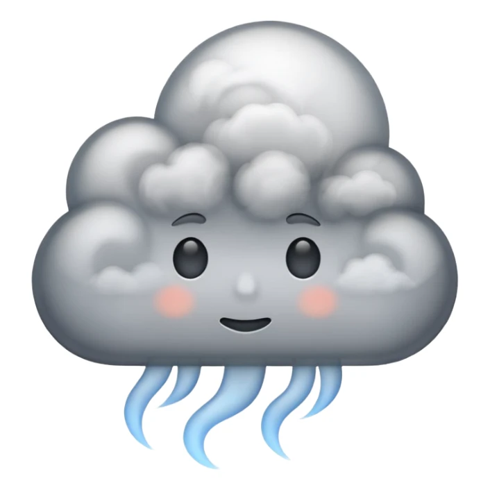 puff of smoke  sticker