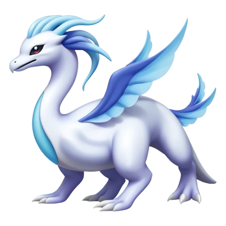 Lugia-Suicune-fakemon-creature-hybrid sticker