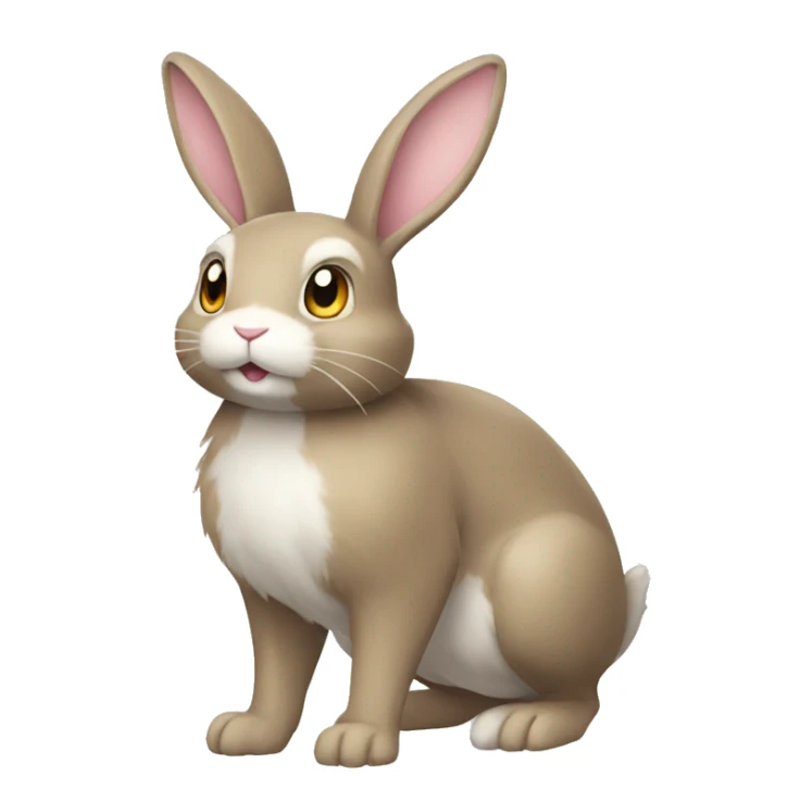 Bunny-Pokémon full body sticker