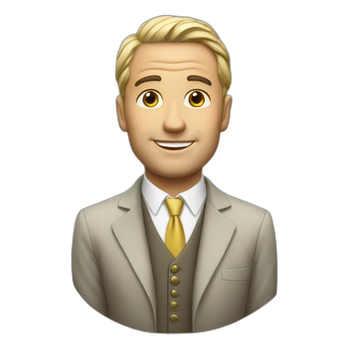 rich guy, a lot of money sticker