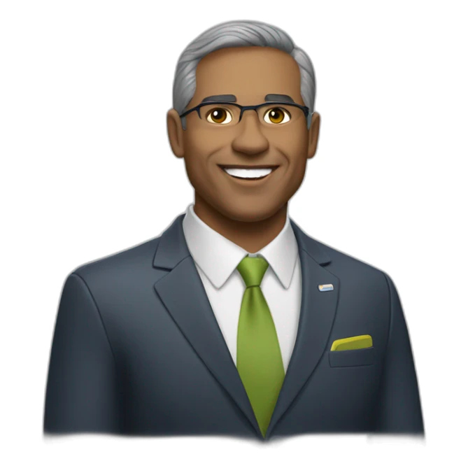 Football announcer Galvão Bueno sticker