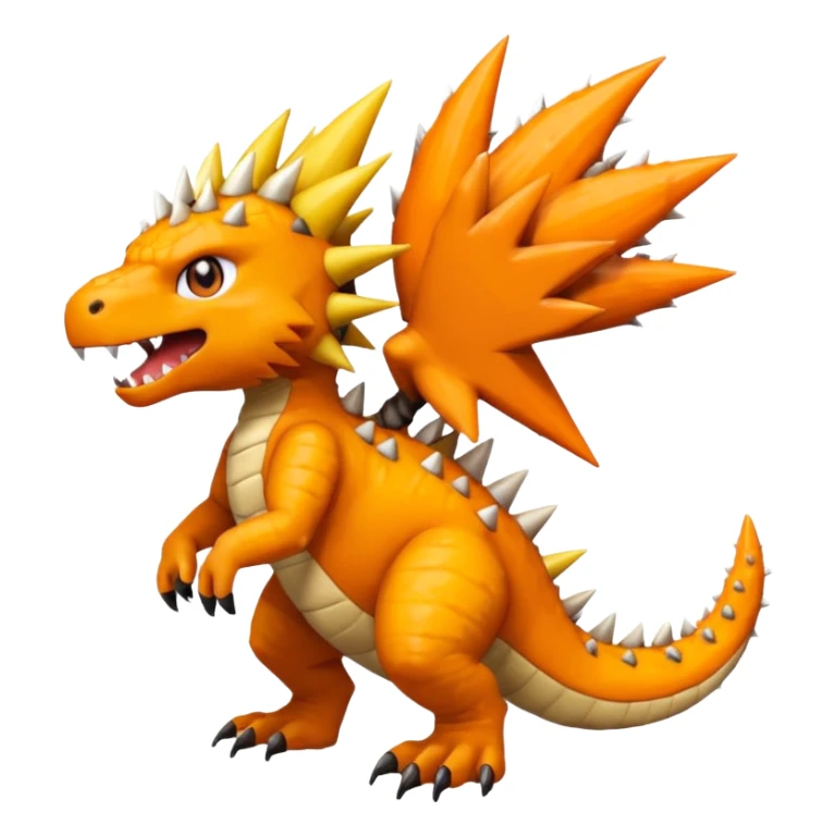Tyrunt-Agumon-fusion (full Body) sticker