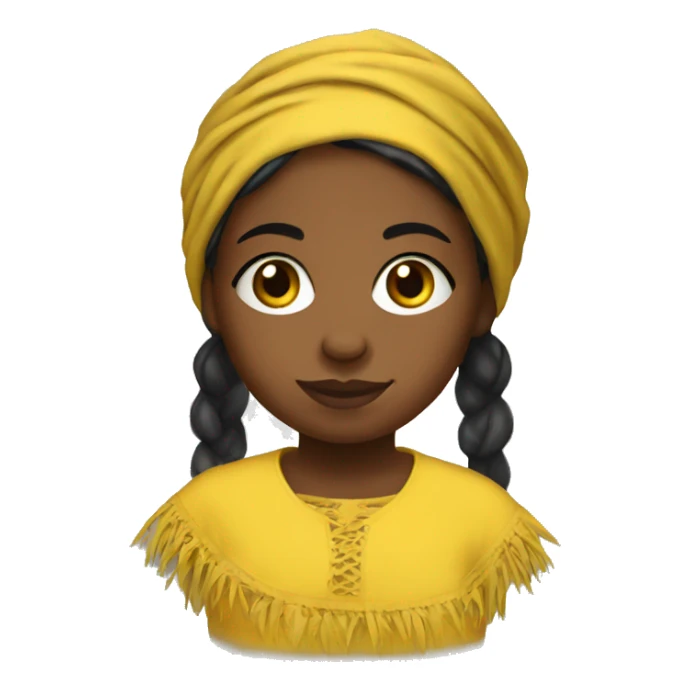 A garifuna girl  sticker