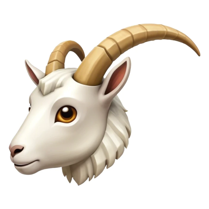 a goat horn like in minecraft that can be played as an instu sticker