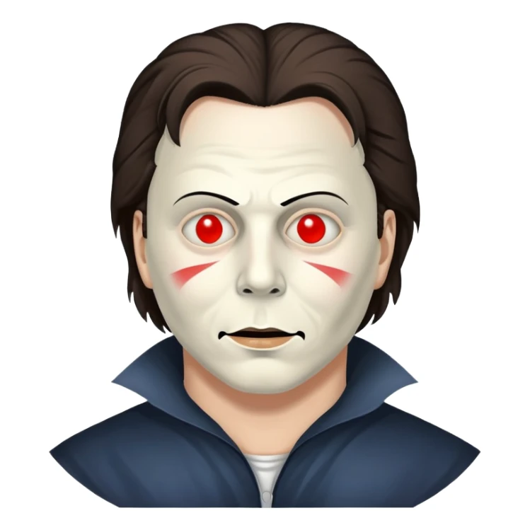 Micheal Myers’s heart eyes  sticker