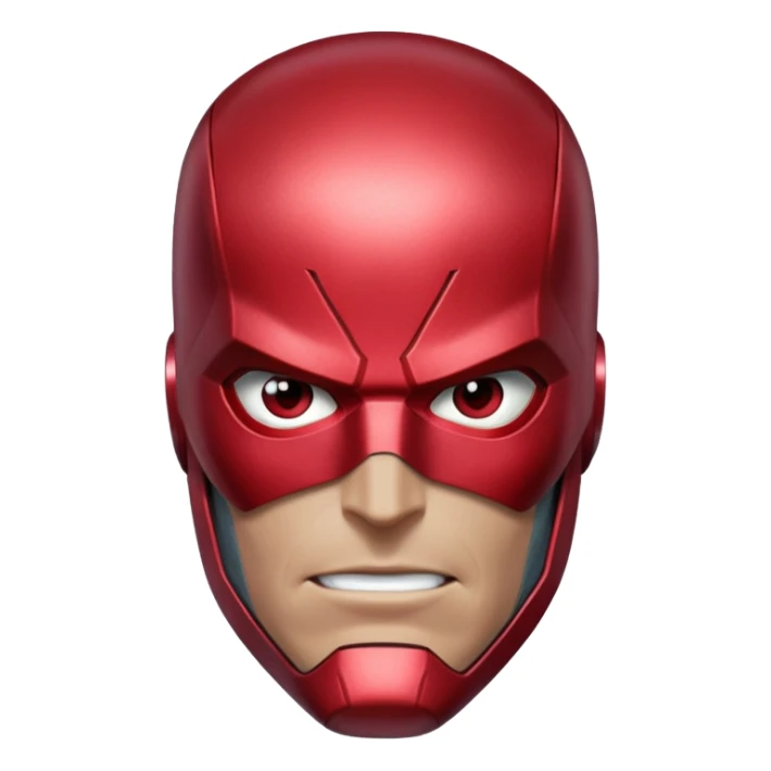 vision marvel body with red face from captain america: civil war sticker