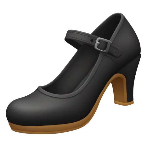 Black Mary Jane’s schoolgirl shoes sticker