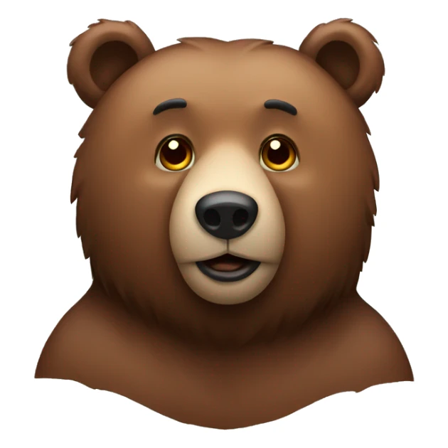 Brown Bear  sticker