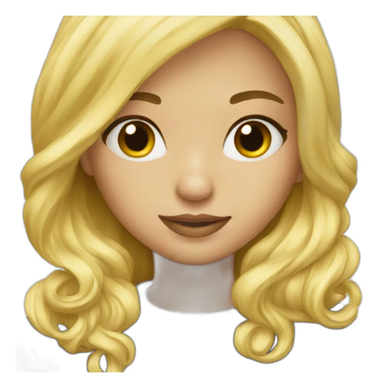 blonde-designer-girl sticker