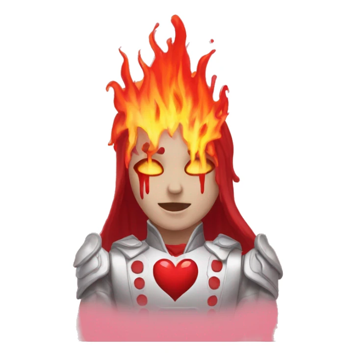 I need a bleeding heart. The fire heart is important for celebration but the bleeding heart says "I am so filled with human emotion about this that I can scarcely breathe" sticker