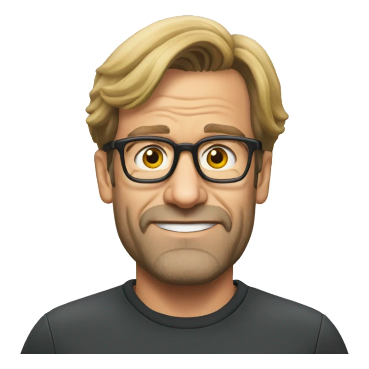 Jurgen Klopp dizzy emoji sticker