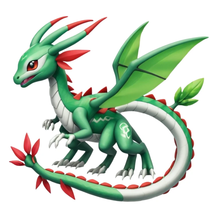 Meloetta-Rayquaza-Reshiram-Flygon-Pokémon-Fakémon-creature sticker