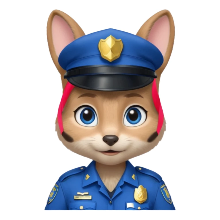 Judy Hopps from the Zootopia Disney movie sticker