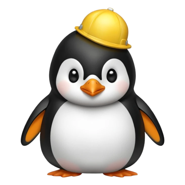 Penguin fart sticker