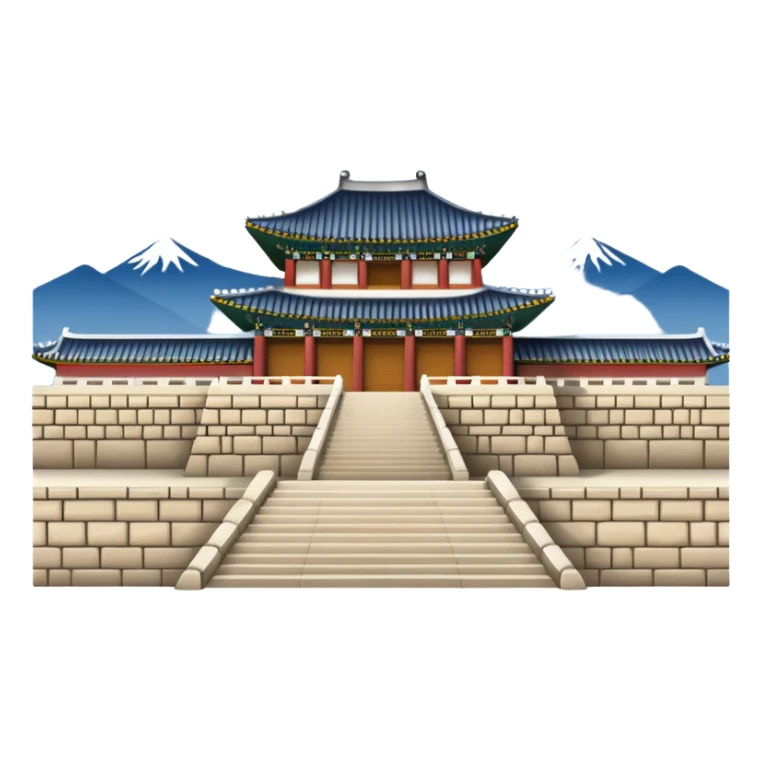South Korea 
Gyeongbokgung Palace castle sticker