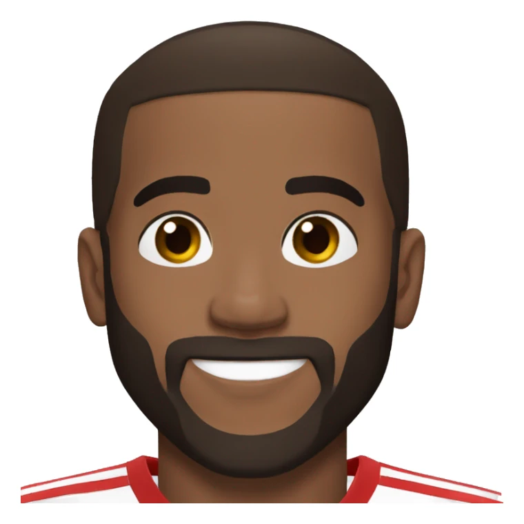 Alexandre Lacazette entrain de célébrer sticker